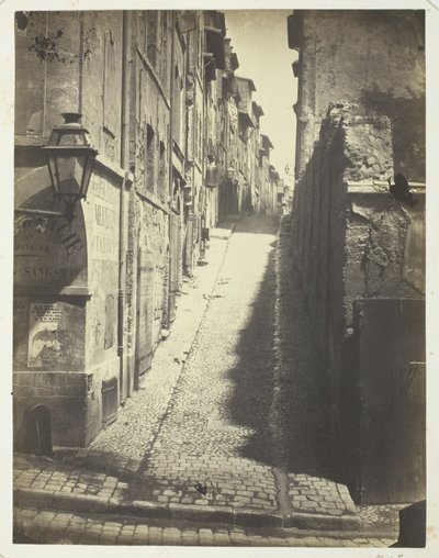Rue des Grands Carmes, udsigt fra Rue Ste. Marthe af Adolphe Terris