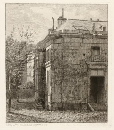 Sejrsgade (70). Hotel Bonaparte af Adolphe Théodore Jules Martial Potémont
