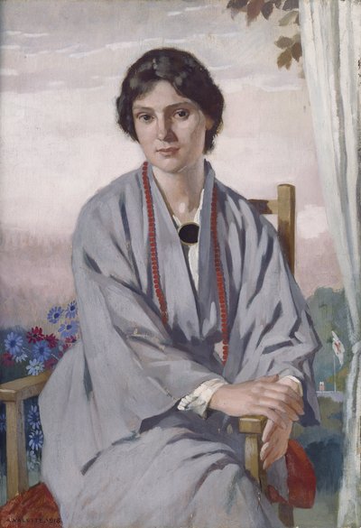 Portræt af May Aimee Smith af Adolphe Valette