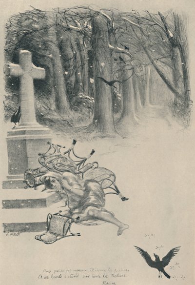 Cikaden, 1919 af Adolphe Leon Willette