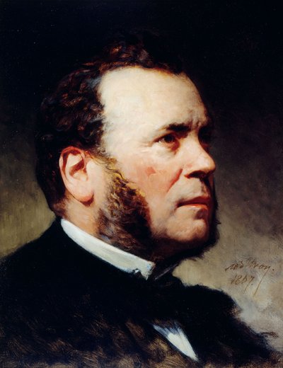 Portræt af Ferdinand Barrot (1806-83) 1867 af Adolphe Yvon