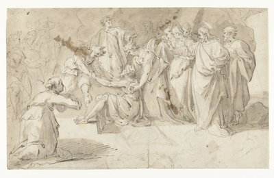 Opdragelse af Lazarus af Adriaan de Weerdt
