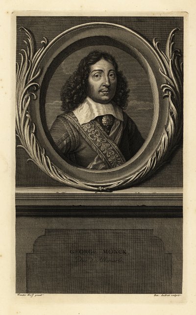 George Monck af Adriaan van der (after) Werff