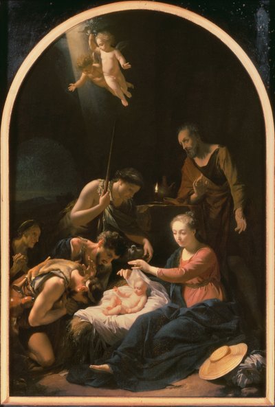 Hyrdernes tilbedelse, 1703 af Adriaan van der Werff