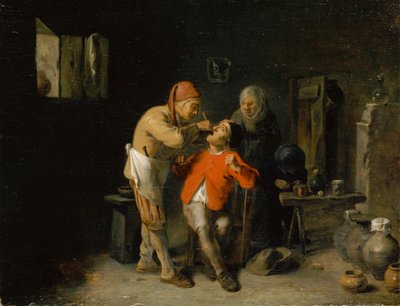 Hos tandlægen af Adriaen Brouwer
