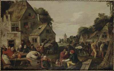 Kermesse. af Adriaen Brouwer