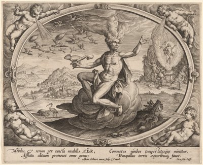Aër (luft) af Adriaen Collaert
