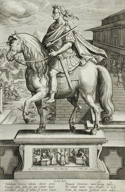 Galba af Adriaen Collaert