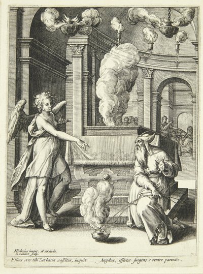 Johannes bebudelse af Adriaen Collaert