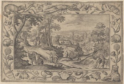 Udsendelsen af apostlene, ca. 1584. af Adriaen Collaert