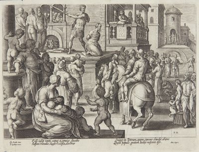 Halshugningen af Sankt Jakob af Adriaen Collaert