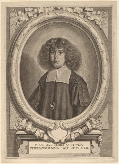 Kardinal Francesco Maria dei Medici af Adriaen Haelwegh