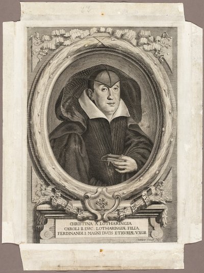Christina af Lorraine af Adriaen Haelwegh