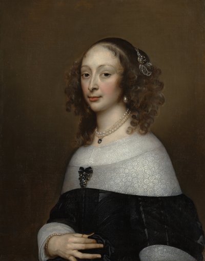 Portræt af en kvinde, ca. 1653. af Adriaen Hanneman