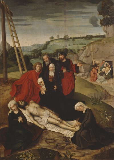 Klagesangen over Kristus af Adriaen Isenbrandt or Isenbrant