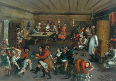 En hollandsk lystigheder, 1622 af Adriaen Jansz. van Ostade