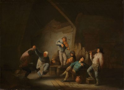 Dansepar, 1625-40 af Adriaen Jansz. van Ostade