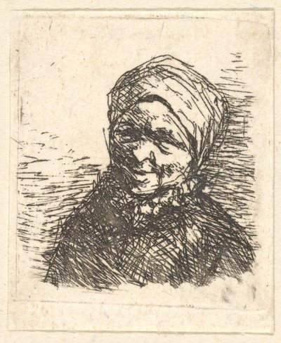Bondekone, 1610-85. af Adriaen Jansz. van Ostade