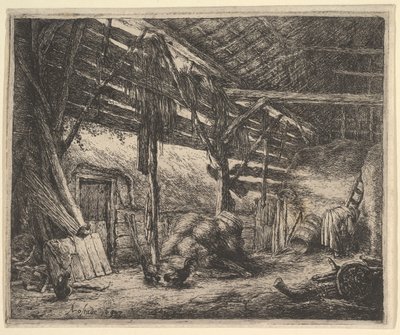 Ladegården, 1647. af Adriaen Jansz. van Ostade
