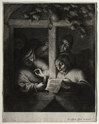 Carol Singers. af Adriaen Jansz. van Ostade