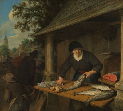 Fiskekonen af Adriaen Jansz. van Ostade