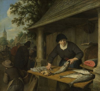 Fiskekonen af Adriaen Jansz. van Ostade