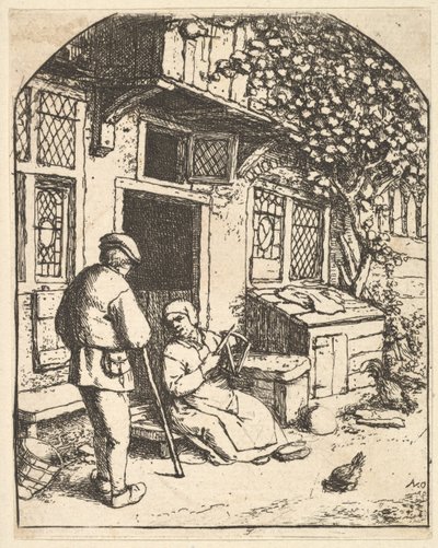 The Winder, 1610-85. af Adriaen Jansz. van Ostade