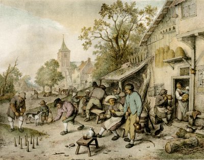 Bowlingspillerne af Adriaen Jansz. van Ostade