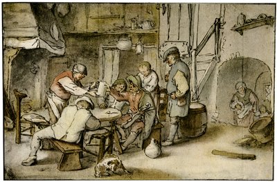 Musikeren af Adriaen Jansz. van Ostade