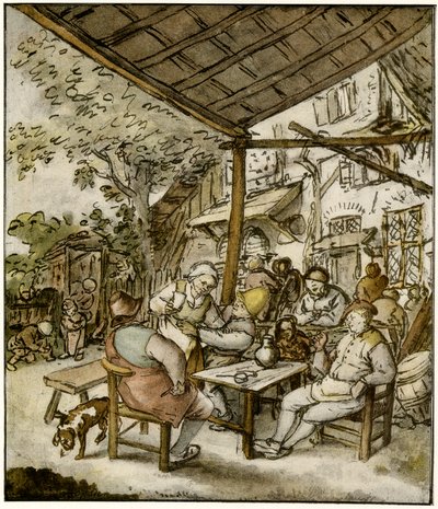 Landsbykro af Adriaen Jansz. van Ostade