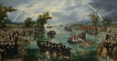 Sjælefiskeri, 1614 af Adriaen Pietersz van de Venne
