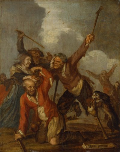 Elendighed af Adriaen Pietersz van de Venne