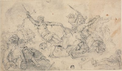 Bønder i et slagsmål af Adriaen Pietersz. van de Venne
