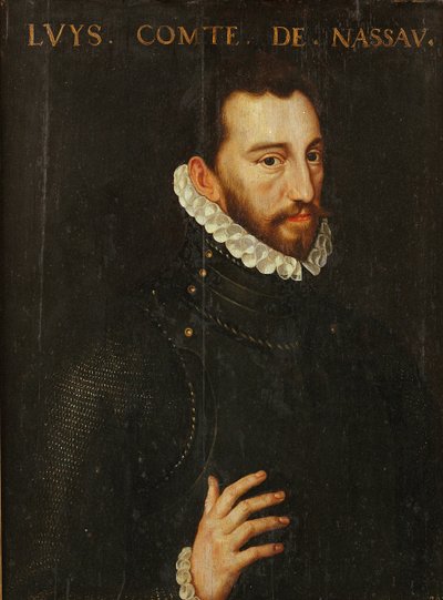 Greve Ludvig af Nassau 1538-1574, ca 1571-1572 af Adriaen Tomasz Key