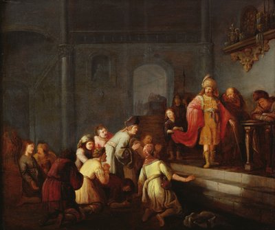 Joseph og hans brødre af Adriaen Verdoel
