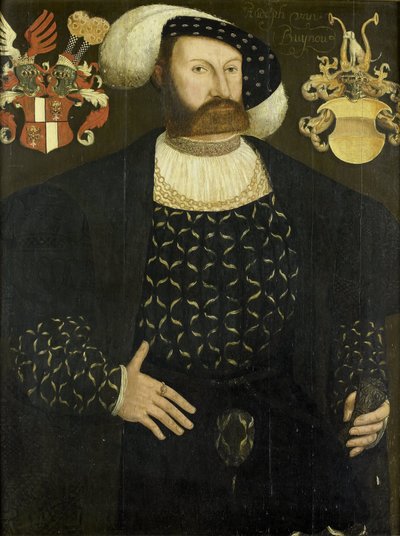 Formentlig posthumt portræt af Rudolph van Buynou (d 1542), overfoged af Stavoren og 