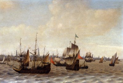 Forsendelse af Antwerpen (olie på lærred) af Adriaen van Diest