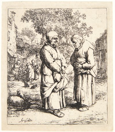 De to sladretanter af Adriaen van Ostade