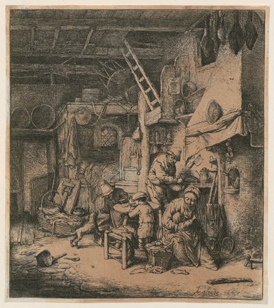 Familie af Adriaen van Ostade