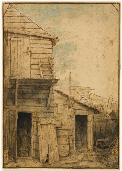 Bondegård af Adriaen van Ostade
