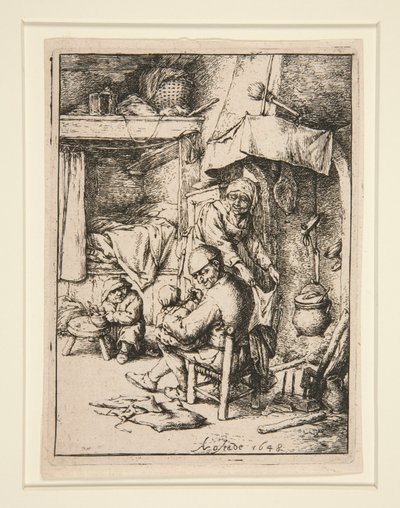 Le p?re de famille (familiens far) af Adriaen van Ostade
