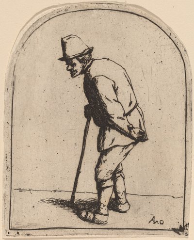 Bonde med skæv Ryg af Adriaen van Ostade