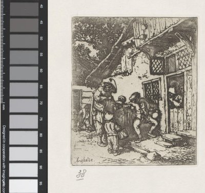 Omrejsende musikere af Adriaen van Ostade