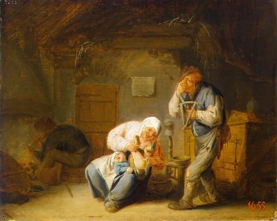 Lugtesans af Adriaen van Ostade
