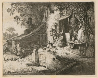 Spinderske af Adriaen van Ostade