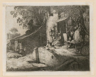 Spinderske af Adriaen van Ostade