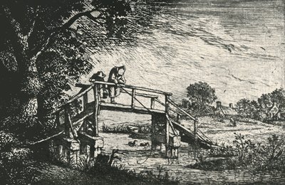 Lystfiskeren, 1906. af Adriaen Jansz. van Ostade