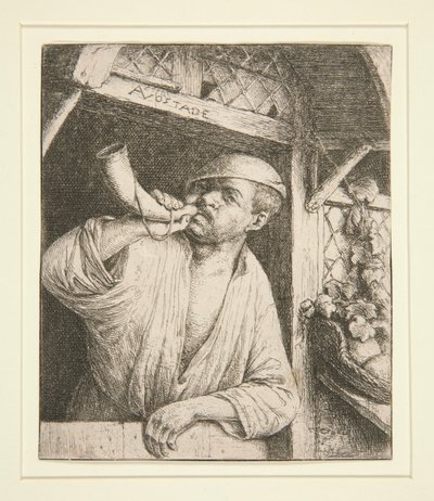 Bageren slår sit horn af Adriaen van Ostade