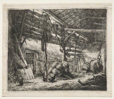 Ladegården af Adriaen van Ostade