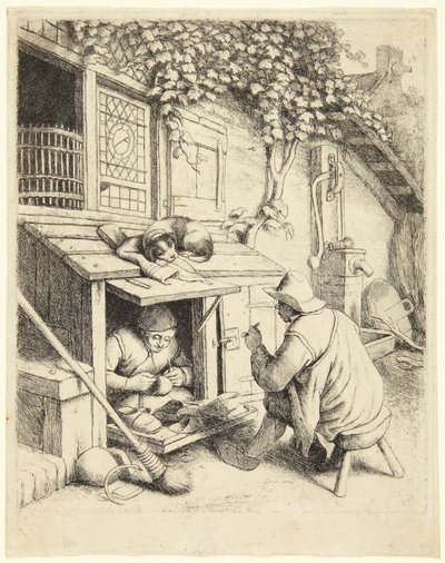 Skomageren af Adriaen van Ostade